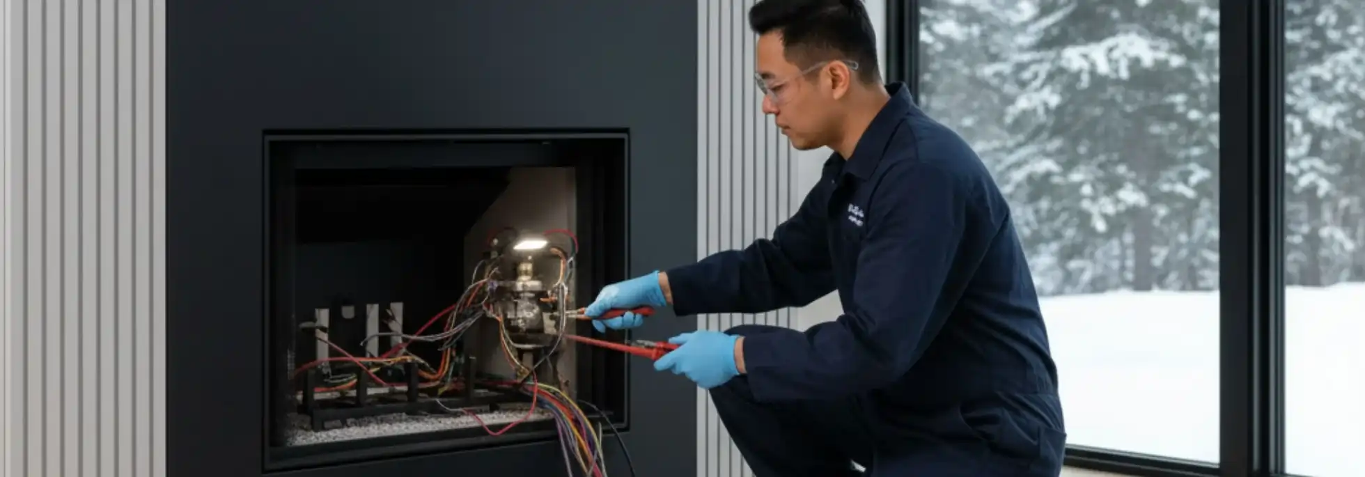  Gas Fireplace Repair - HVAC Scarborough