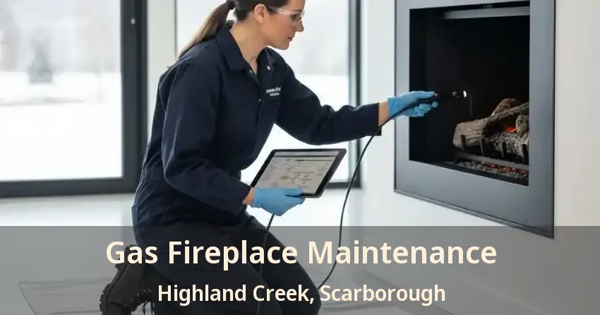 Gas Fireplace Maintenance Highland Creek, Scarborough - ON