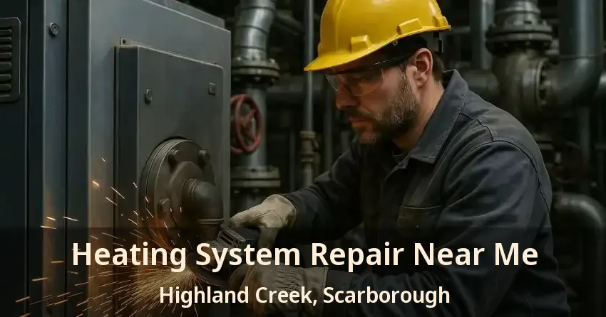 Heating System Repair Near Me Highland Creek, Scarborough - ON